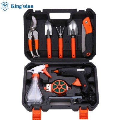 Kingsdun Customized Low Price Gardening Tools Bag And Equipment And Gardening Tools Set