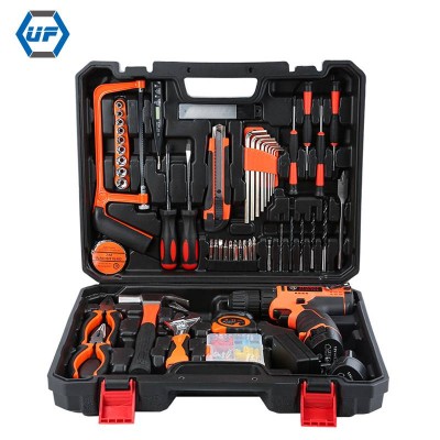 Kingsdun 102pcs Power Tools Combo Set Cordless Hammer Drill Bit Set Cordless Drill