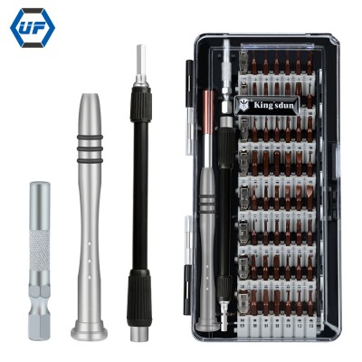 Kingsdun New Updated 60 in 1 Universal Cell Phone Magnetic Screwdriver Set Opening Repair Maintenance Tools Kit