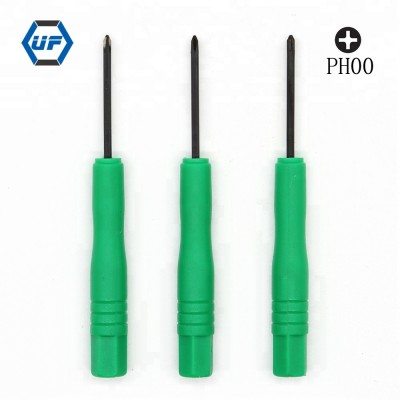 Premium 2.0mm Phillips Mini Screwdriver Green Promotional Gift Screwdriver 85mm PH00 Mini Screwdriver