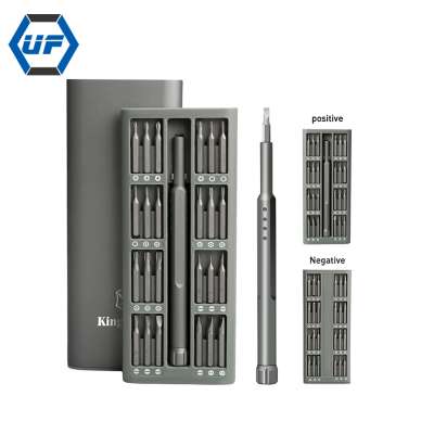 48 in 1 Aluminum Case Precision Screwdriver Set with 48 Bits double side Repair Tool Kit for Smartphone iPhone XIAOMI