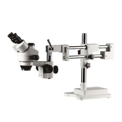 Variable magnification repetitive high precision 7X-45X used for telephone repair with focus trinocular series stereo microscope