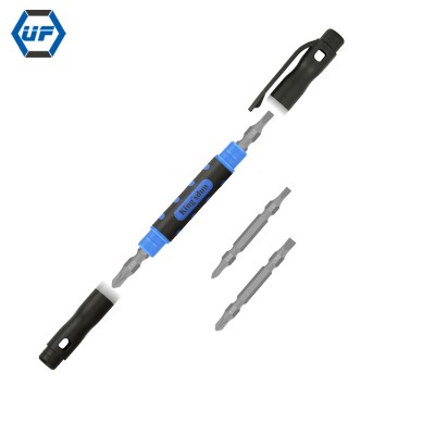 4 in 1 Single Set Crv Bit Household Computer Repair Tool Pocket Pen Type Screwdriver for Gift