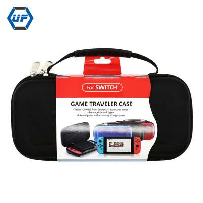 Factory High Quality Canvas Travel Carry Bag Games Console Storage Case for Nintendo Switch